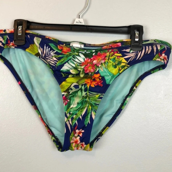 NWOT Liz Claiborne Tropical Print Swimsuit Bottom - Picture 1 of 5
